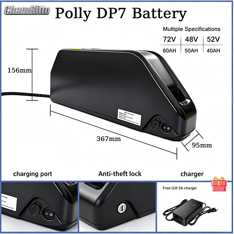 Hailong ebike battery 52v 36v  - Electric Bicycle Battery 72V 30Ah ulasan dan harga