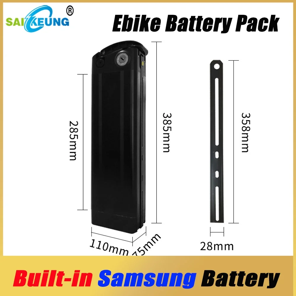 Electric Bike SilverFish 48v 2 - Ebike Battery 48V 20Ah Hailong ulasan dan harga