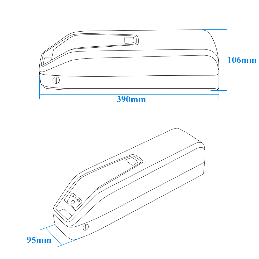 New S20 Pro 48V 13Ah 20Ah Hail - Ebike Battery 48V 20Ah Hailong ulasan dan harga