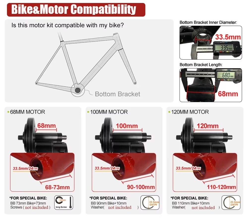 BAFANG 1000W BBSHD Mid Drive M - Mid Drive Motor Kit 52V 1000W ulasan dan harga